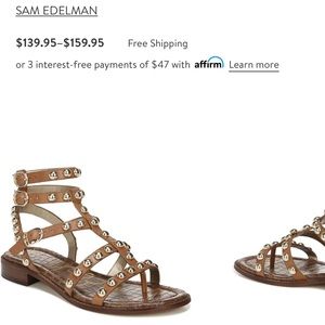 Sam Edelman Eavan sandals size 5